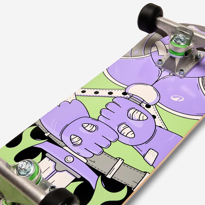 Produktbild Decathlon Skateboard Kinder 3–7 Jahre 7,25" - CP100 Mini Skatopia grün (7.25")