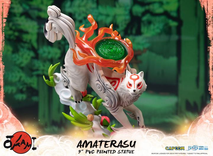 Actual product image First 4 Figures Okami: Amaterasu 9" Figures