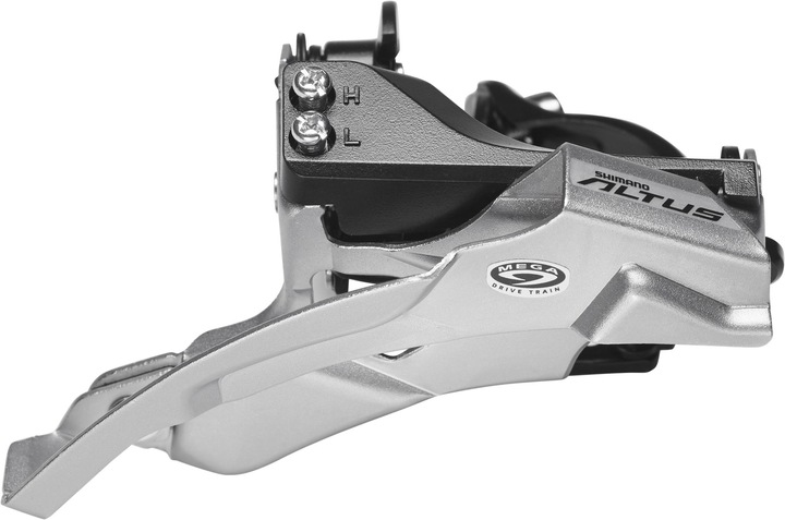 Image du produit Shimano Dérailleur avant Altus FD-M370 3x9 vitesses à pinces double effet