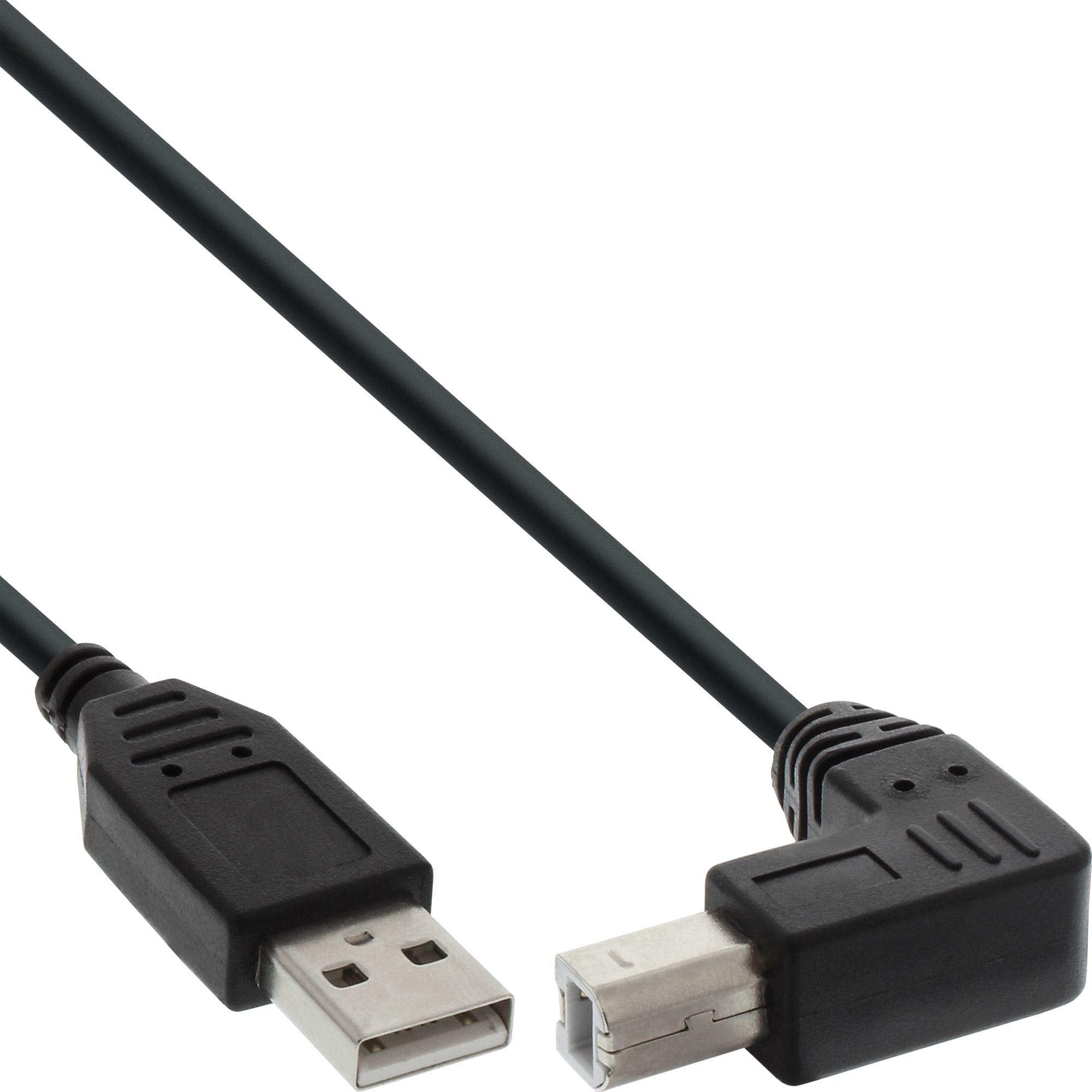 InLine USB 2.0 Kabel (2 m, USB 2.0), USB Kabel