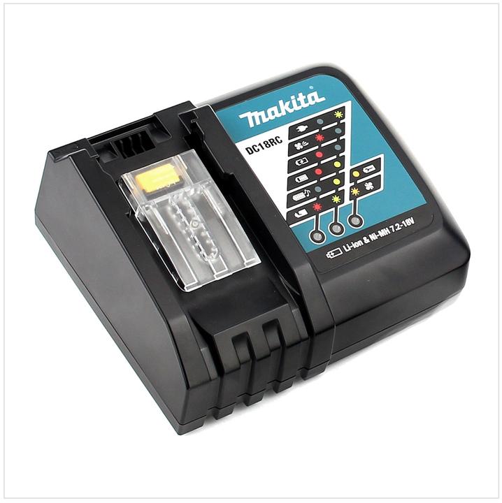 Actual product image Makita Power Source Kit 18 V with 2x BL 1820 B battery 2.0 Ah + DC 18 RC charger (18 V)