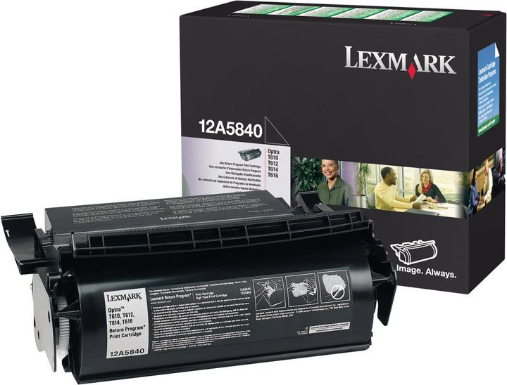 Produktbild Lexmark 12a5840 (BK)