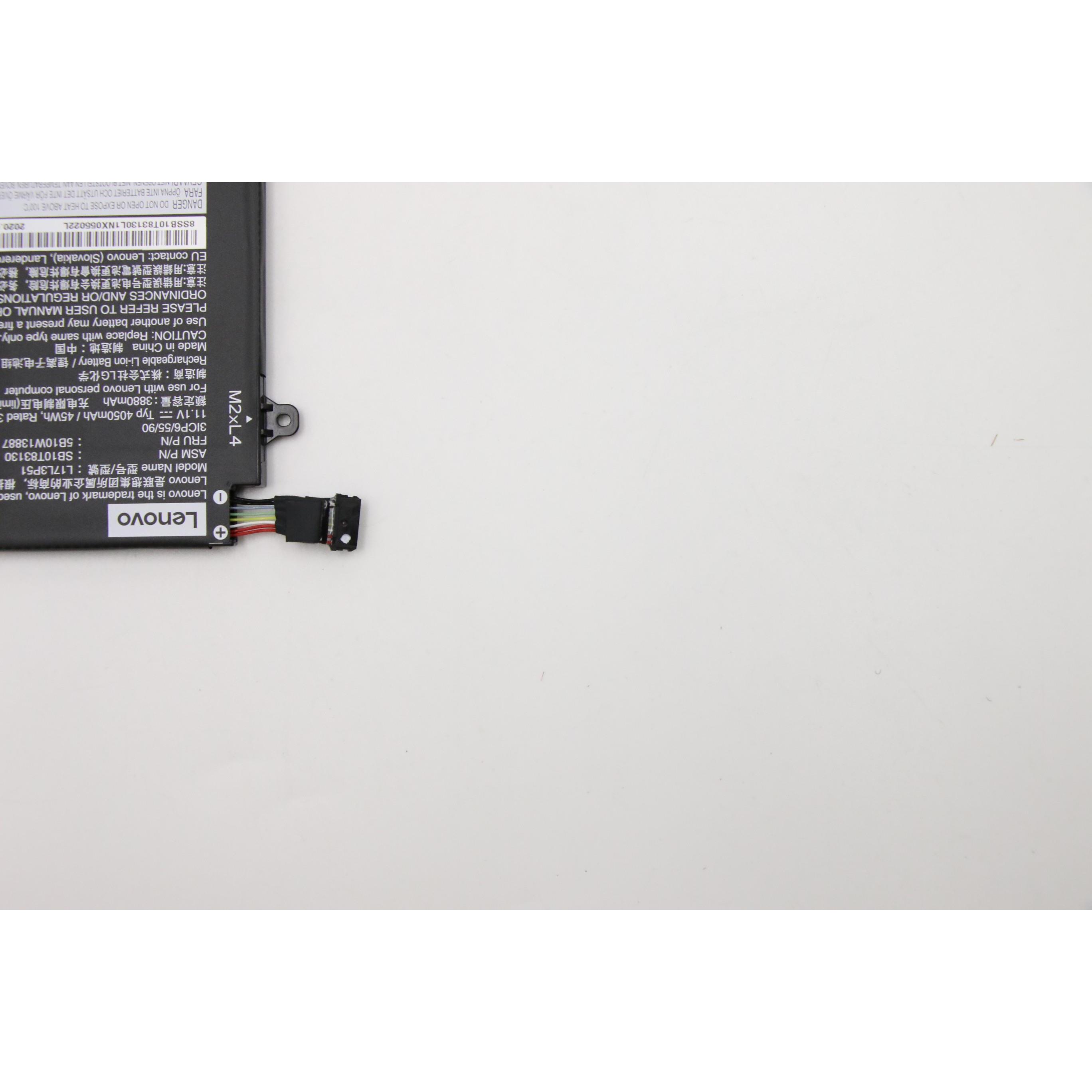 Lenovo Internal, 3c, 45Wh, LiIon, LGC (3 Zellen, 4050 mAh), Notebook Akku, Schwarz