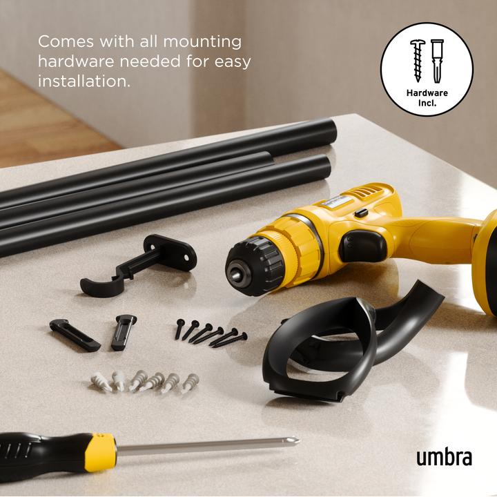 Actual product image Umbra Curtain rail Loop 107-306 cm