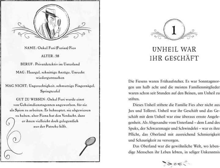Actual product image Willkommen bei Familie Fies – Nicht ohne unsere Geister! (German, Jenni Jennings, Nina Frey, Hannah Peck, 2023)
