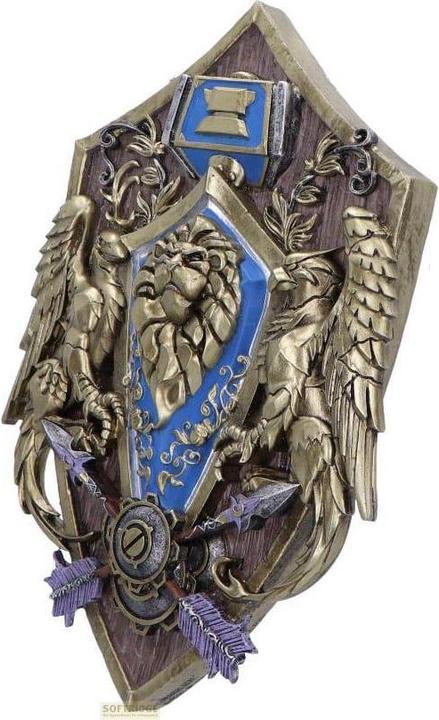 Actual product image Nemesis Now World of Warcraft wall decoration Alliance 30 cm