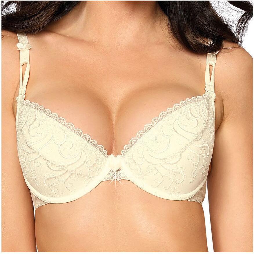 Róza, BH, Anuk push-up bra, Beige, (70 B, Einzelpack)
