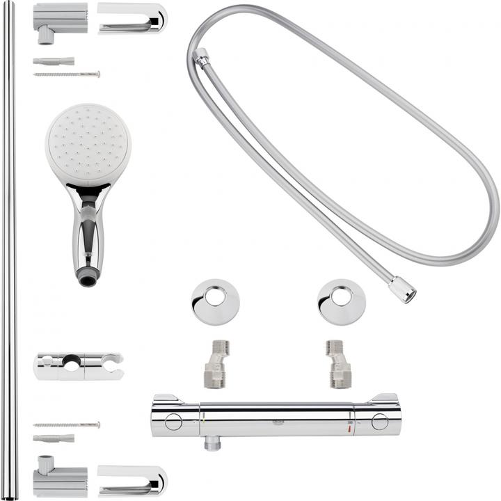 Immagine prodotto Grohe Miscelatore termostatico per doccia GROHTHERM 800 1/2" m set doccia chr