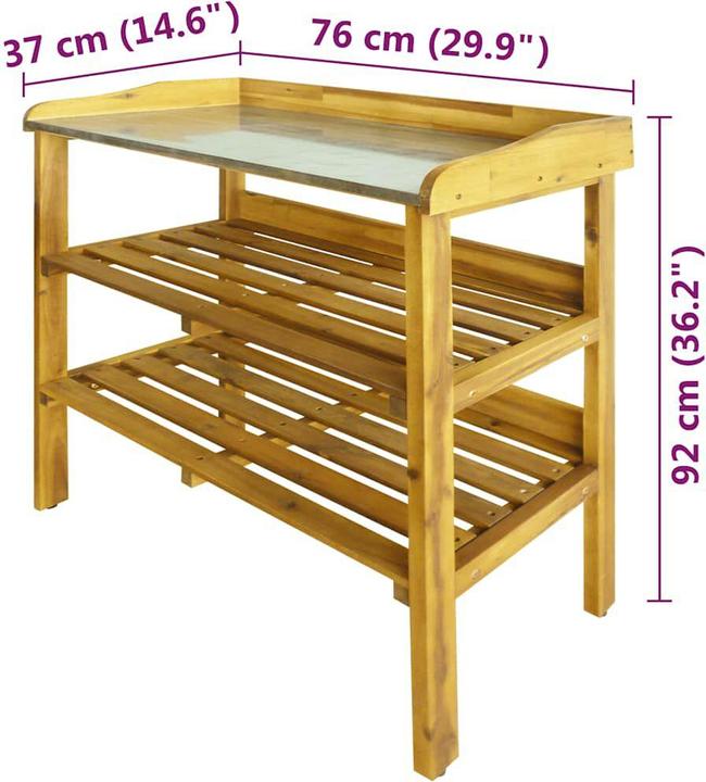 Image du produit vidaXL Pflanztisch