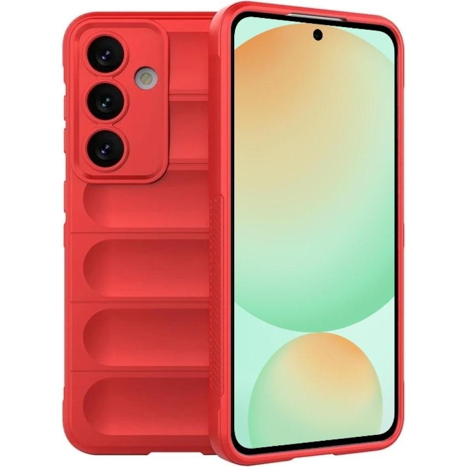 Screenguard CloudCase FE Hülle (Samsung Galaxy S24 FE), Smartphone Hülle, Rot