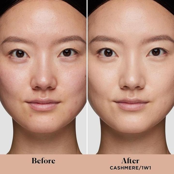 Actual product image Laura Mercier Liquid make-up (Real Flawless Foundation) 30 ml - Shade: 1W1 Cashmere (1W1 Cashmere)