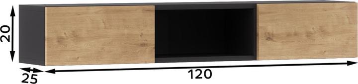Actual product image ELTAP Lanzzi (120 x 25 x 20 cm)