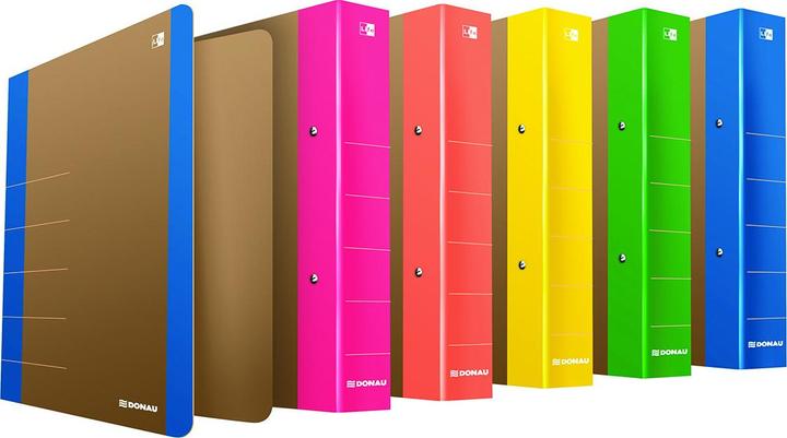 Produktbild Donau Ringbuch 2-Ringe Life pink (A4, 50 mm, 1 Stk.)