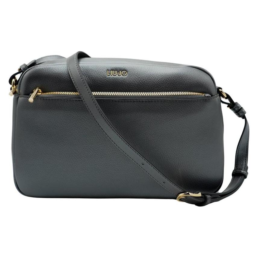 Liu Jo, Damen, Handtasche, Umhängetasche Caliwen Camera Case Anthrazit Mit.Anthrazit, Schwarz