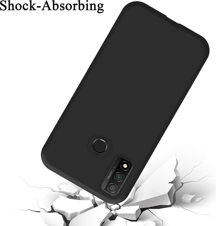 Actual product image Cadorabo TPU Liquid Silicone Case Cover for Huawei P SMART 2020 (Huawei P Smart (2020))
