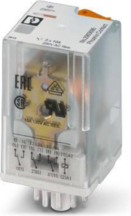 Produktbild Phoenix Contact REL-OR3 Plug In Power Relay 230AC/3X21