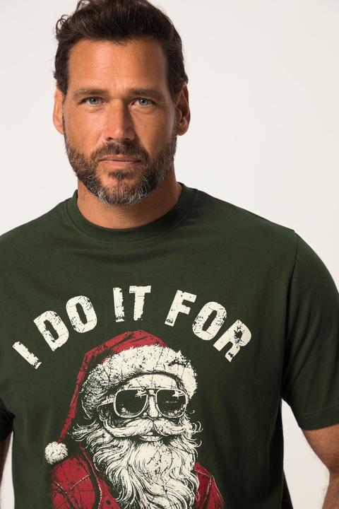 Image du produit JP1880 T-shirt# à manches courtes, col rond et imprimé de Noël (XXL)