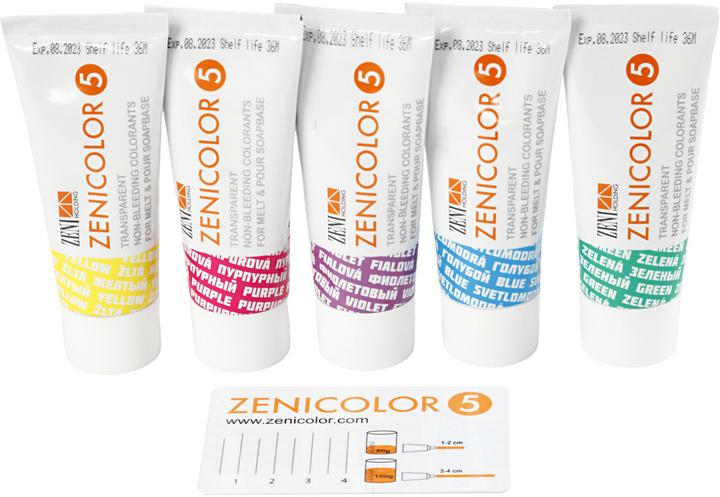 Actual product image Creativ Company Zeepverf Kleur, 5x30gr