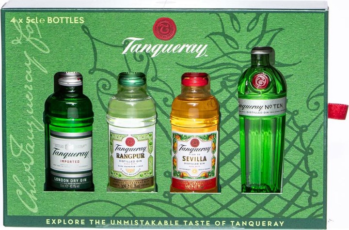 Image du produit Tanqueray Exploration Gin Pack 4x5cl (4 x 5 cl)
