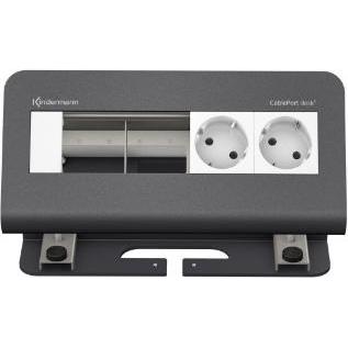 Kindermann 7430000072. Breite: 241 mm, Höhe: 124 mm, Tiefe: 99 mm, Beamer Halterung, Grau