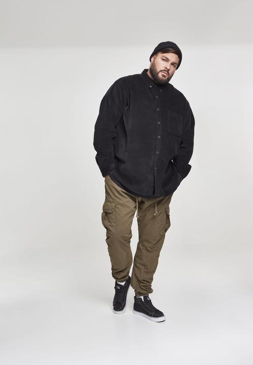 Produktbild Urban Classics UC Plus Size Corduroy Shirt (M)
