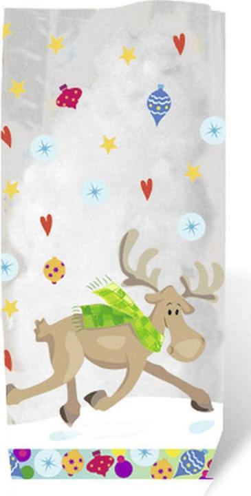 Actual product image Ursus Christmas bag moose 19 cm (Gift bag, 10 x)