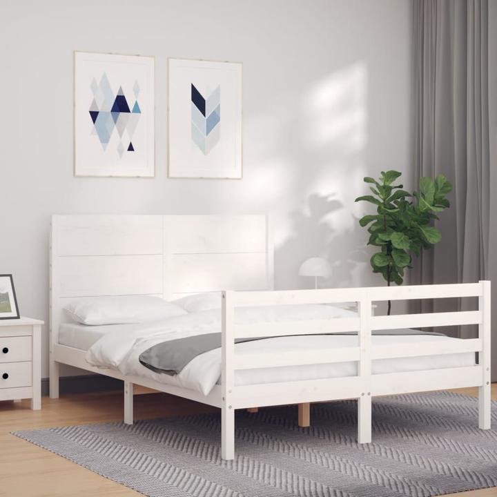 Produktbild vidaXL Bettrahmen (140 x 200 cm)
