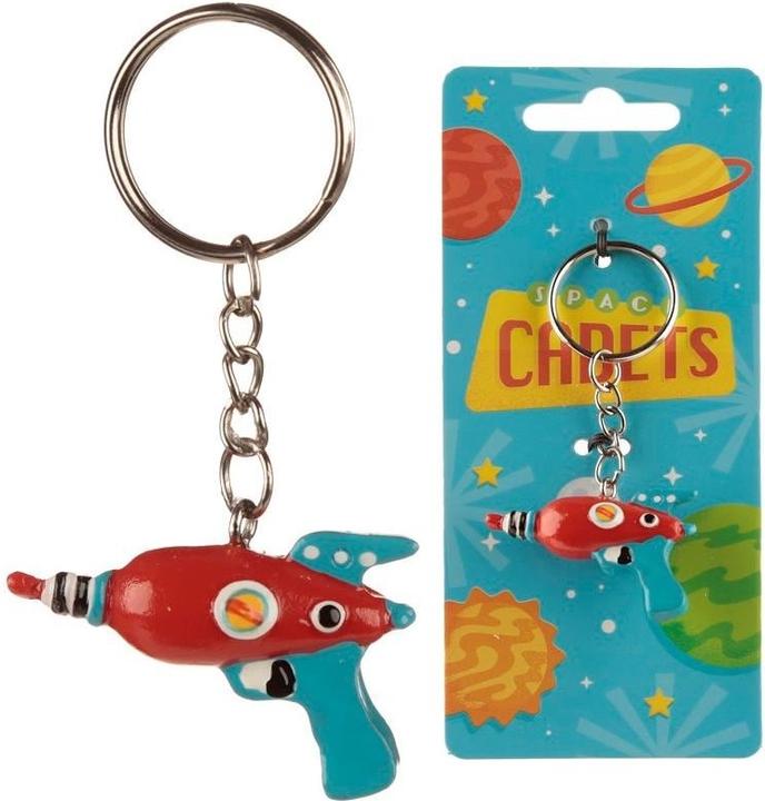 Actual product image Roost Keychain Space Gun