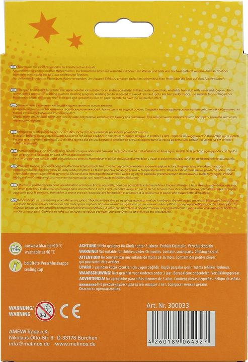 Actual product image Malinos 300033 Highlighter Multicoloured 12 piece(s) (12 x)