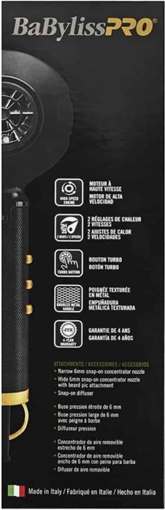 Image du produit BaByliss BlackFX 2200 (2200 W)