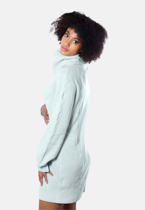Image du produit Bellemere Dress Merino-Cashmere Turtleneck Mini-Sweater (S)