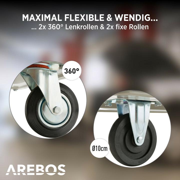 Produktbild Arebos Plattformwagen (300 kg)