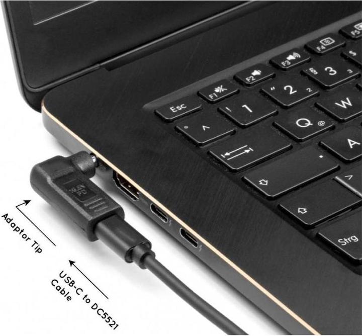 Actual product image Sunslice USB-C cable with Adaptor Set (1m) (1 m, 65 W)