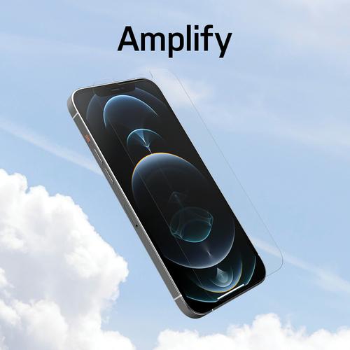 Produktbild OtterBox Amplify antimikrobiell Displayschutz (1 Stk., Apple iPhone 12 Pro Max)