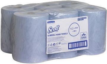 Kimberly-Clark SCOTT SLIMROLL Handdoeken Blauw (1 x)