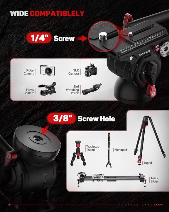 Produktbild iFootage Komodo K5S Fluid Head (Videokopf)