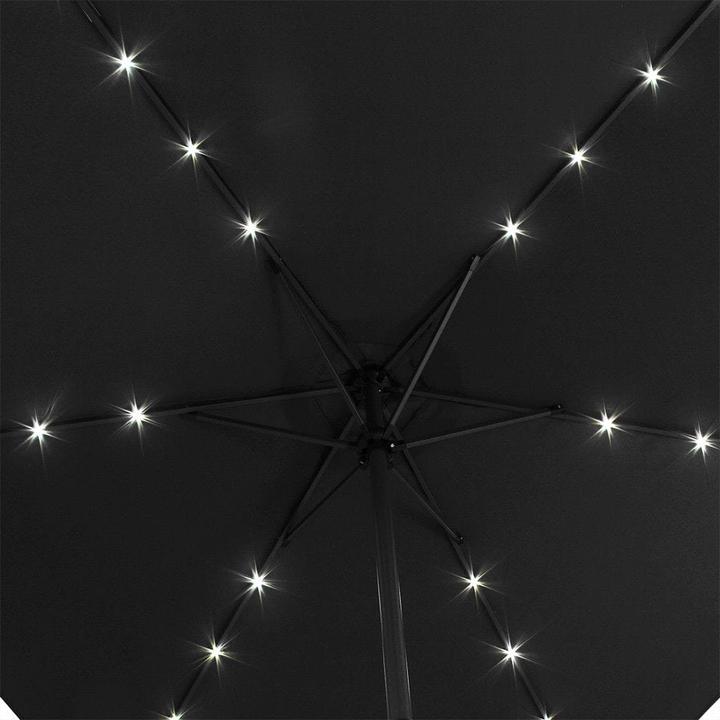 Produktbild Kingsleeve LED Sonnenschirm 270cm (2.70 m)