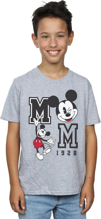 Actual product image Disney Boys Mickey Mouse Jump And Wink T-Shirt (128)