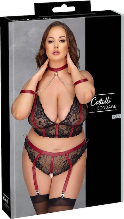 Produktbild Cottelli Collection BH Set Bondage 2XL (XXL)