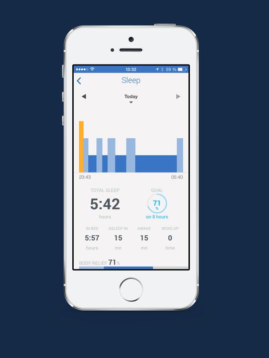 Actual product image Withings Aura