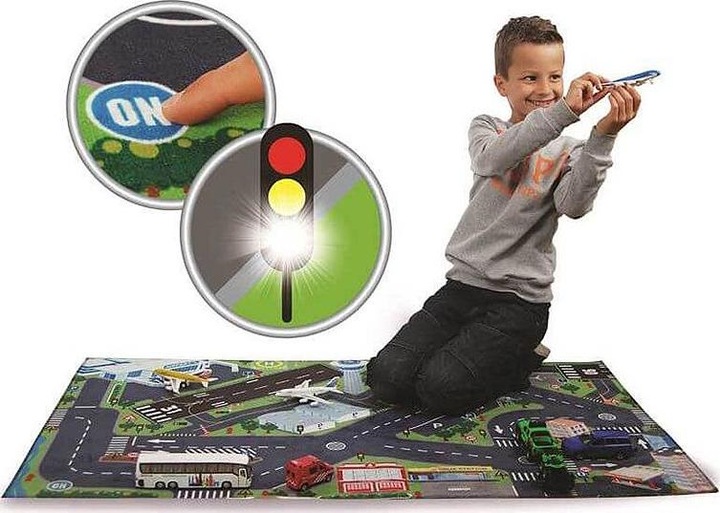 Actual product image NoName Playmat Airport LEDLight (120 x 72 cm)