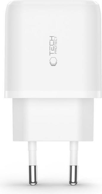 Actual product image Tech-Protect Download 1x USB-A 1x USB-C 3 A (9589046924293) (20 W, 1 portion)