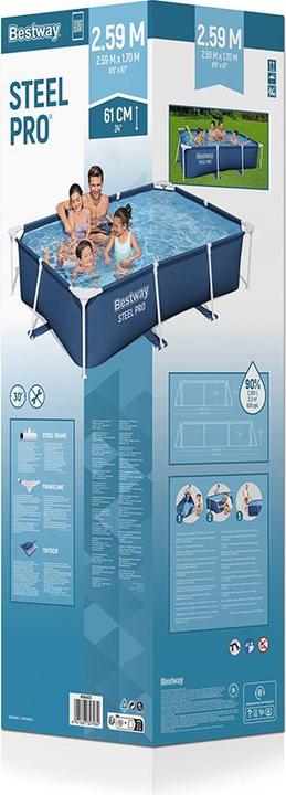 Immagine prodotto Bestway Steel Pro (259 x 170 x 61 cm)