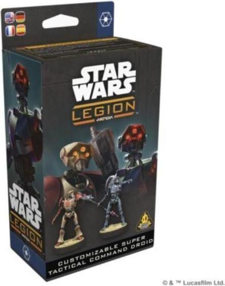 Immagine prodotto Atomic Mass Games Star Wars Legion - Customizable Super Tactical Command Droid DE/EN/ES/FR (Materiale sintetico)