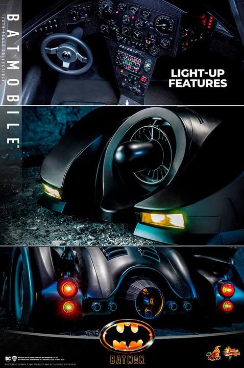 Image du produit Hot Toys Batman (1989) Véhicule Movie Masterpiece 1/6 Batmobile 100 cm