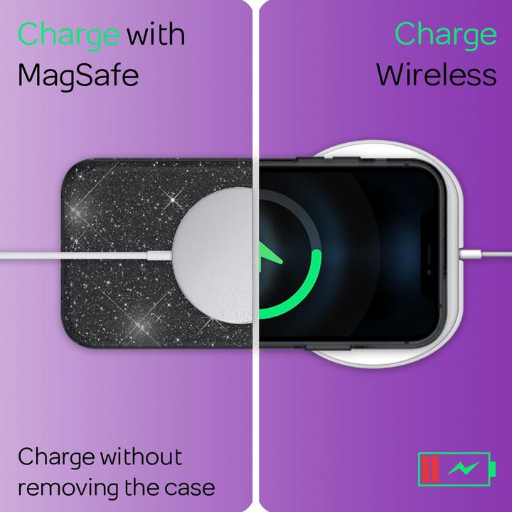 Immagine prodotto Nalia Custodia per cellulare Glitter (Apple iPhone 12 Pro Max)