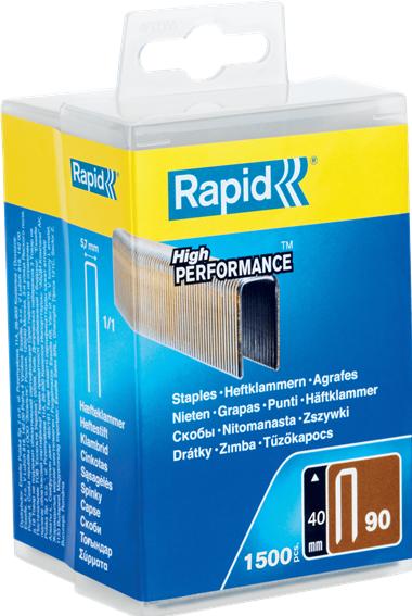 Image du produit Rapid Type 90 Agrafes à dos étroit 40 mm (1500x)