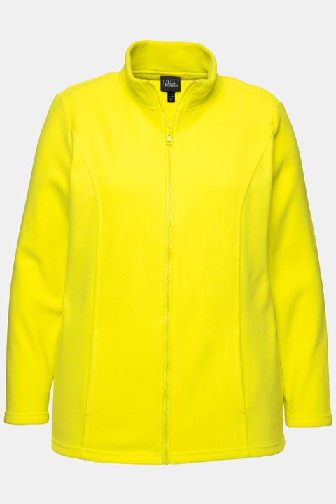 Actual product image Ulla Popken Modular Fleece Zip Front Jacket (46, 48)