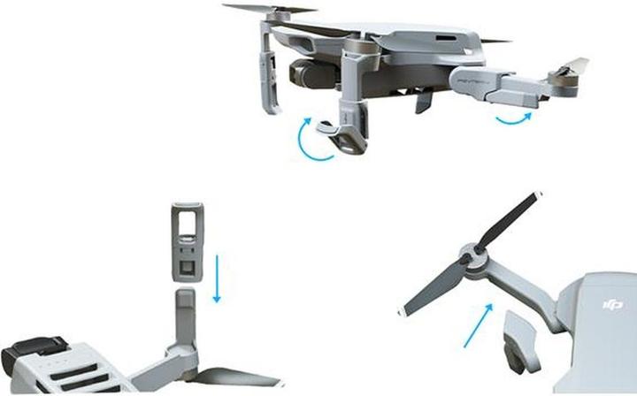Actual product image Pgytech Landing gear extension (Drone landing gear, DJI Mavic Mini)