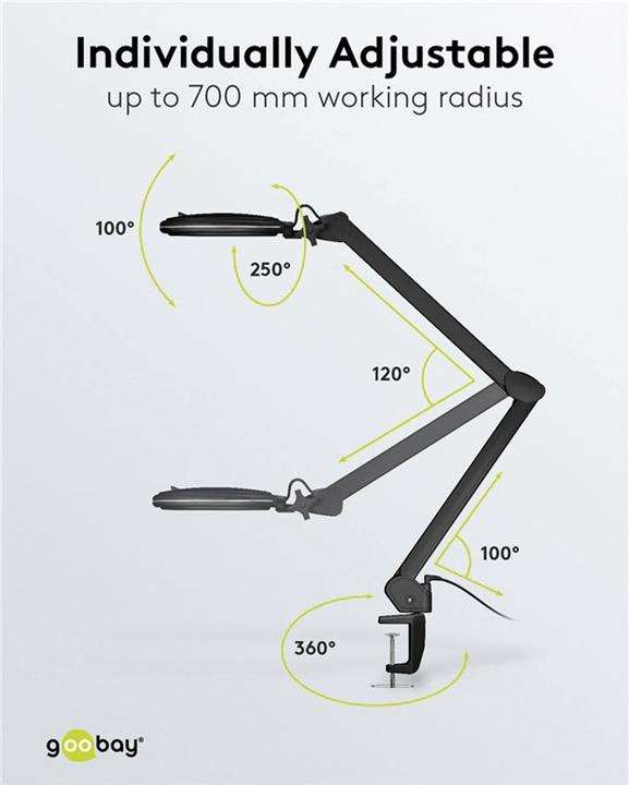 Image du produit Goobay Lampe loupe (800 lm)